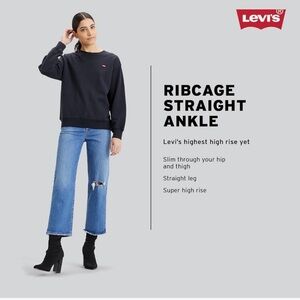 Levi's Ribcage Straight Ankle